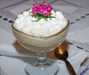 Creme de Lima com Natas e Chantilly
